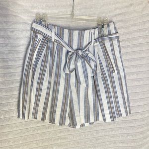 A loves a Classic Tie Striped Shorts NWT